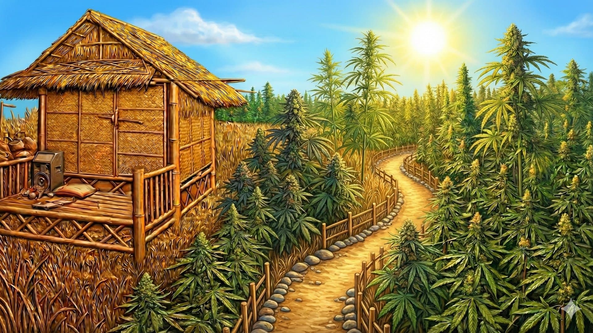 Jintana Farm - Organic Cannabis Fields in Kalasin